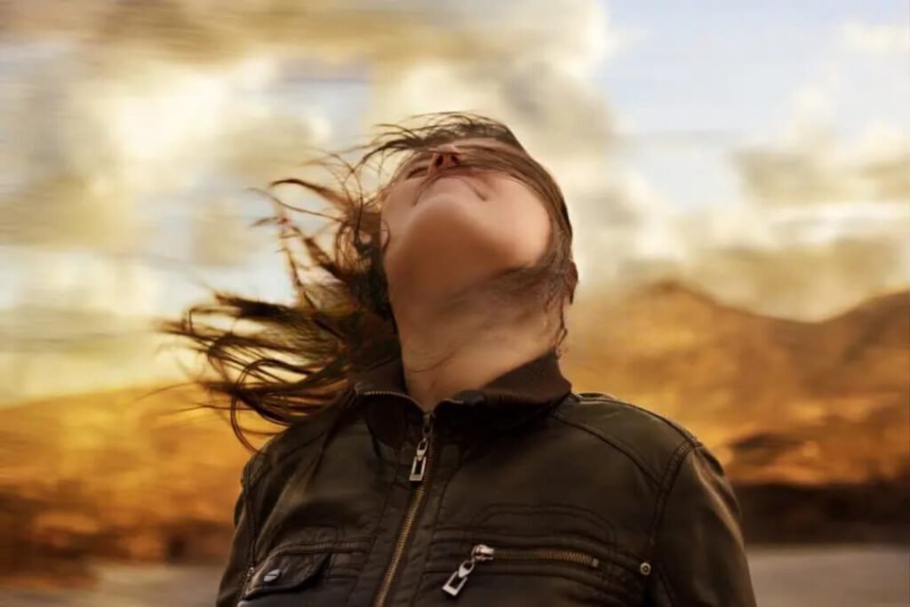 My daily stress management tip: breathing deep on winter walks for peace of mind.