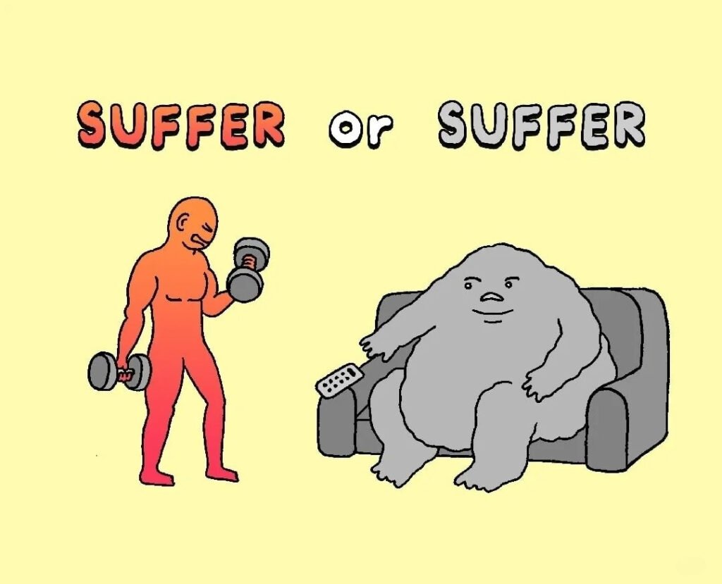 Me attempting muscle relaxation and probably making it worse.